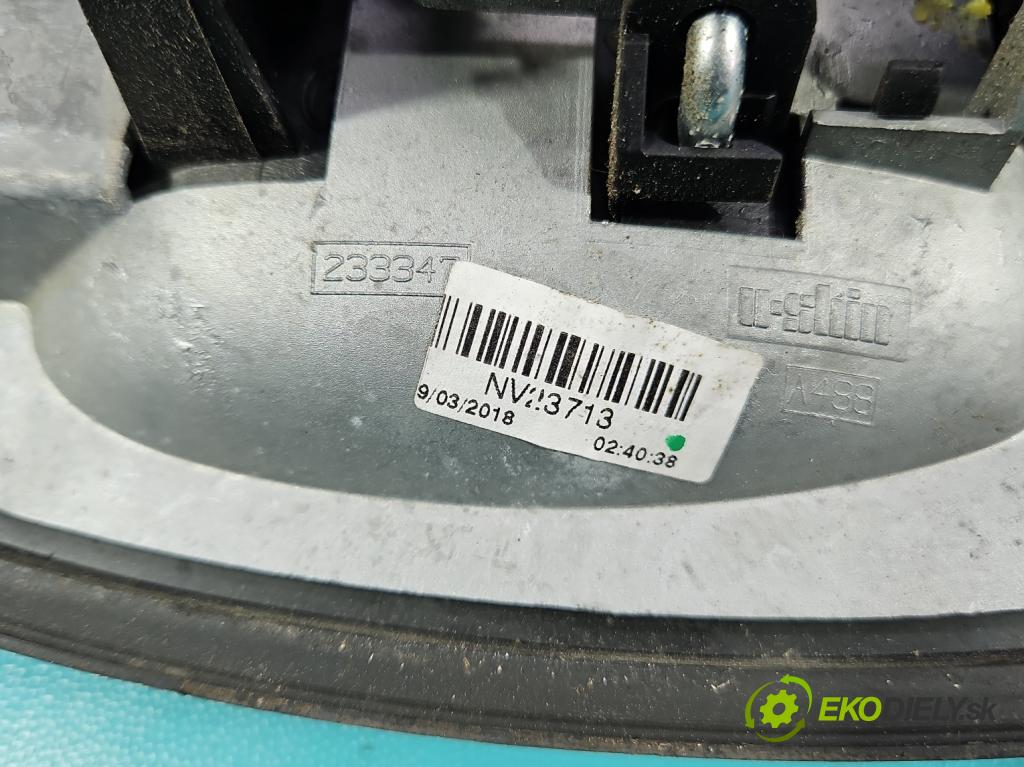 Fiat Ducato IV 2014- 2.3 jtd 150 HP manual 110 kW 2287 cm3 2- rukoväť predné ľavé mimo: 233347 (Kľučka dverí vonkajšia predná ľavá)