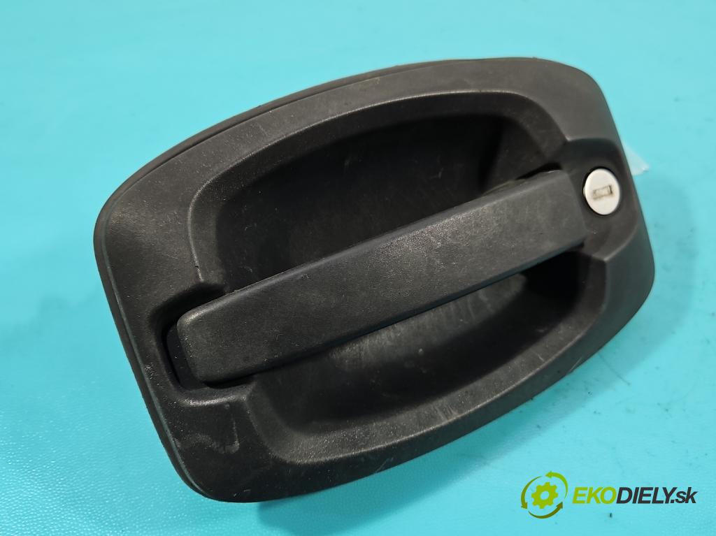 Fiat Ducato IV 2014- 2.3 jtd 150 HP manual 110 kW 2287 cm3 2- rukoväť predné ľavé mimo: 233347 (Kľučka dverí vonkajšia predná ľavá)