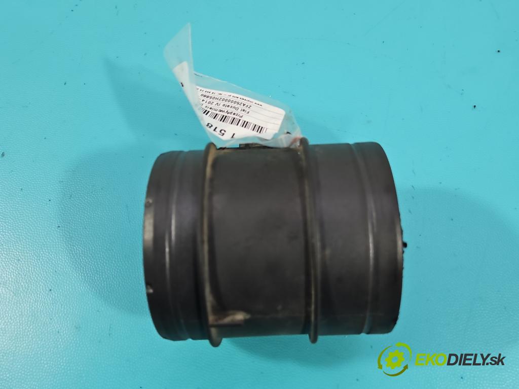 Fiat Ducato IV 2014- 2.3 jtd 150 HP manual 110 kW 2287 cm3 2- průtokoměr: 0281006604 (Váha vzduchu)