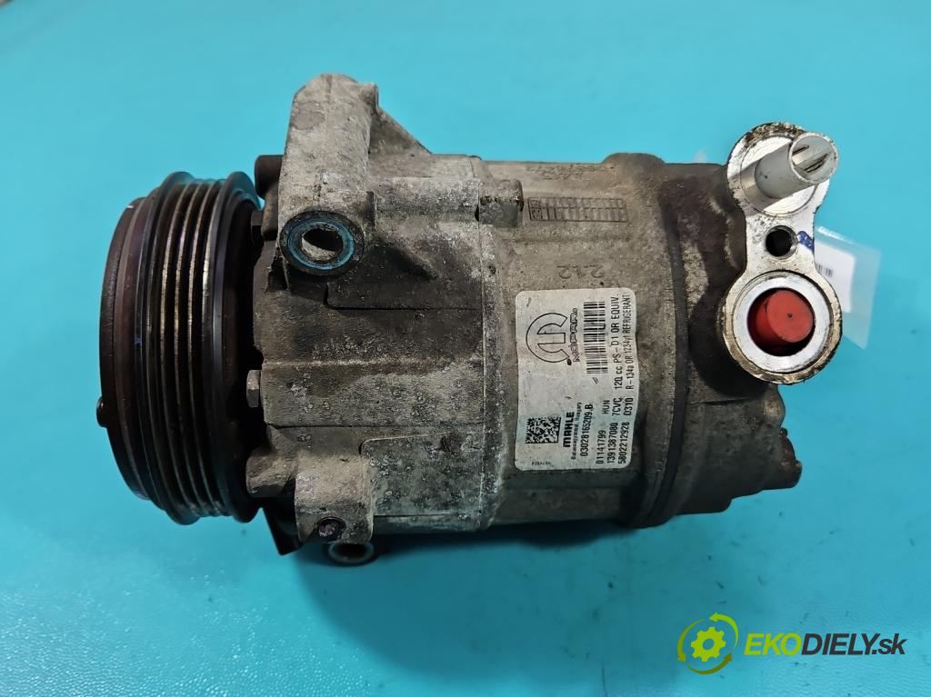 Fiat Ducato IV 2014- 2.3 jtd 150 HP manual 110 kW 2287 cm3 2- Kompresor: klimatizácie 1391387080 (Kompresor klimatizácie)