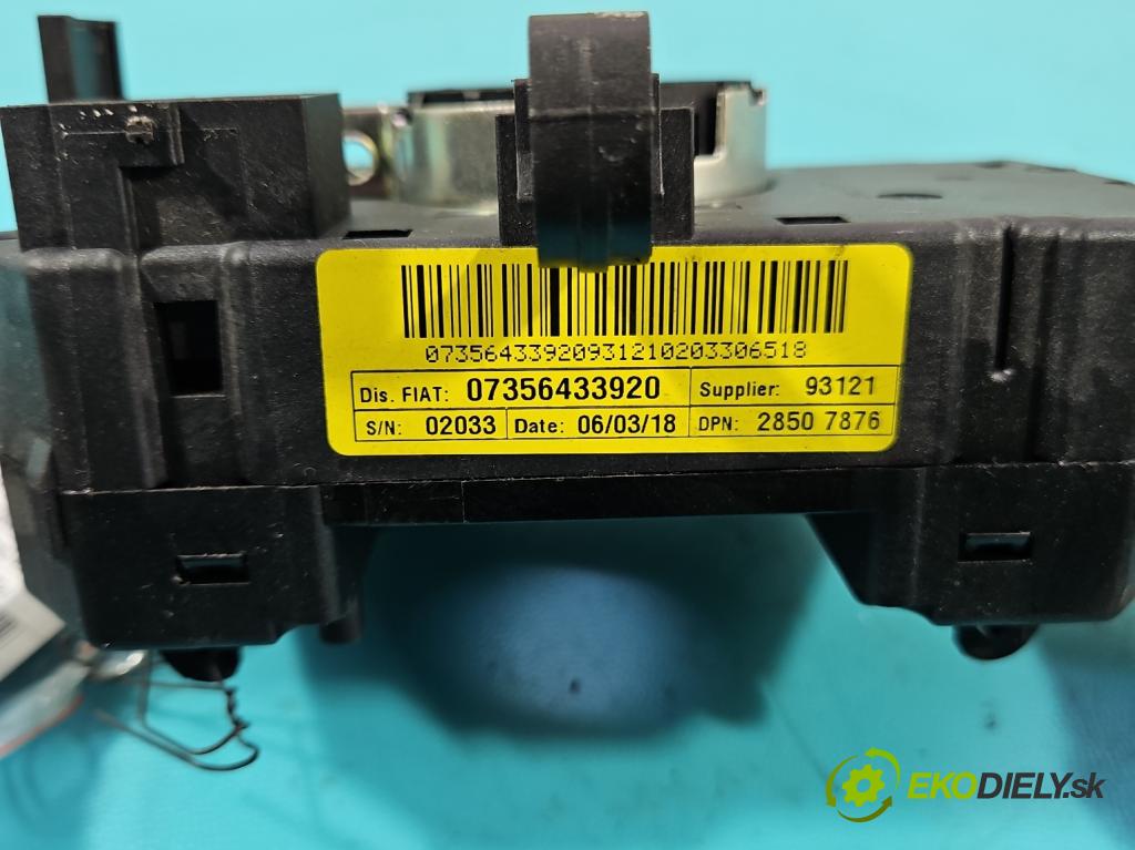 Fiat Ducato IV 2014- 2.3 jtd 150 HP manual 110 kW 2287 cm3 2- prepínač komplex: 07356433920 (Prepínacie páčky pod volantom)
