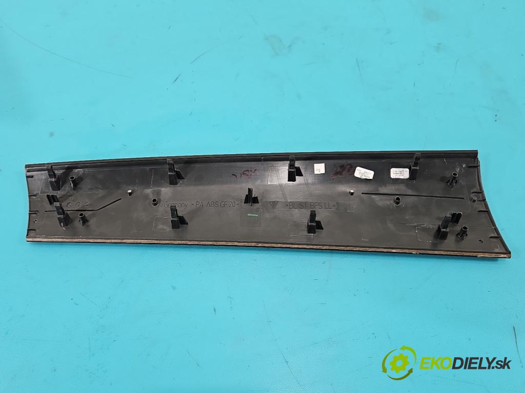 Porsche Panamera I 970 2009-2016 3.0 v6 420hp automatic 309 kW 2997 cm3 5- lišta ozdobná interiéry: 97055335100FFF