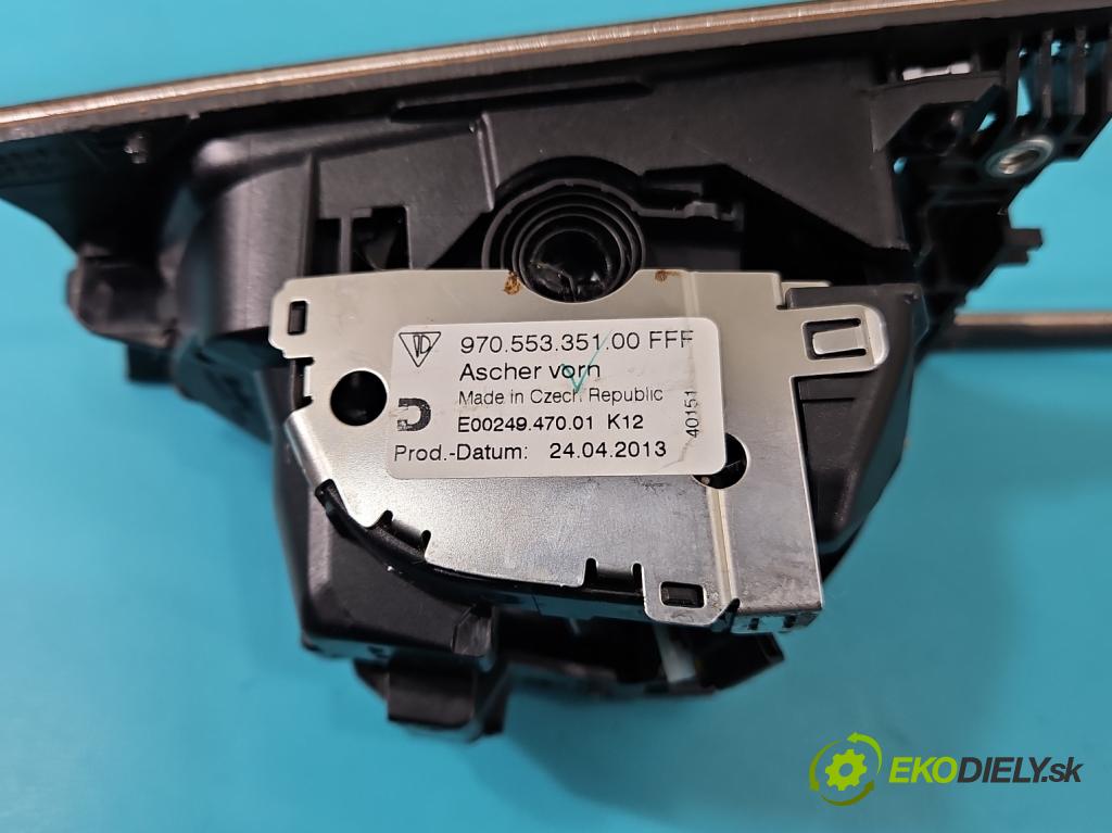 Porsche Panamera I 970 2009-2016 3.0 v6 420hp automatic 309 kW 2997 cm3 5- lišta ozdobná interiéry: 97055335100FFF