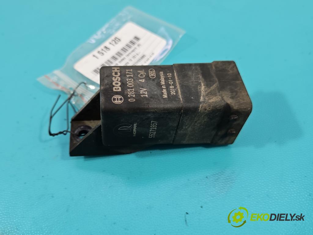 Fiat Ducato IV 2014- 2.3 jtd 150 HP manual 110 kW 2287 cm3 2- Relé: svíčky: zařicích: 0281003171 (Relé)