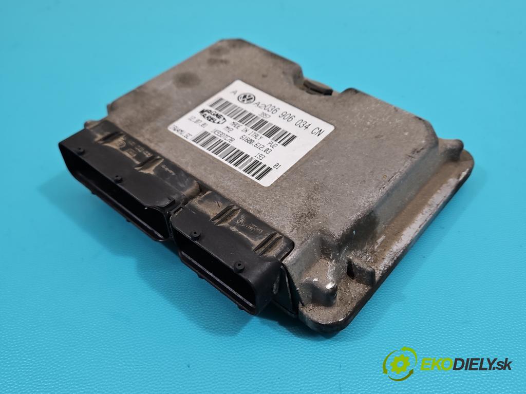 Vw Golf IV 1997-2003 1.6 16v 105 HP manual 77 kW 1598 cm3 5- riadiaca jednotka motora 036906034CN