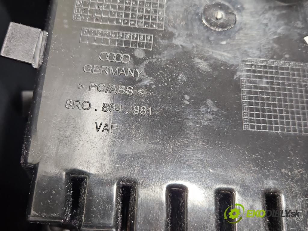 Audi Q5 2008-2016 3.0 tfsi: 272 HP automatic 200 kW 2995 cm3 5- operadlo 8R0864981 (Lakťová opierka)