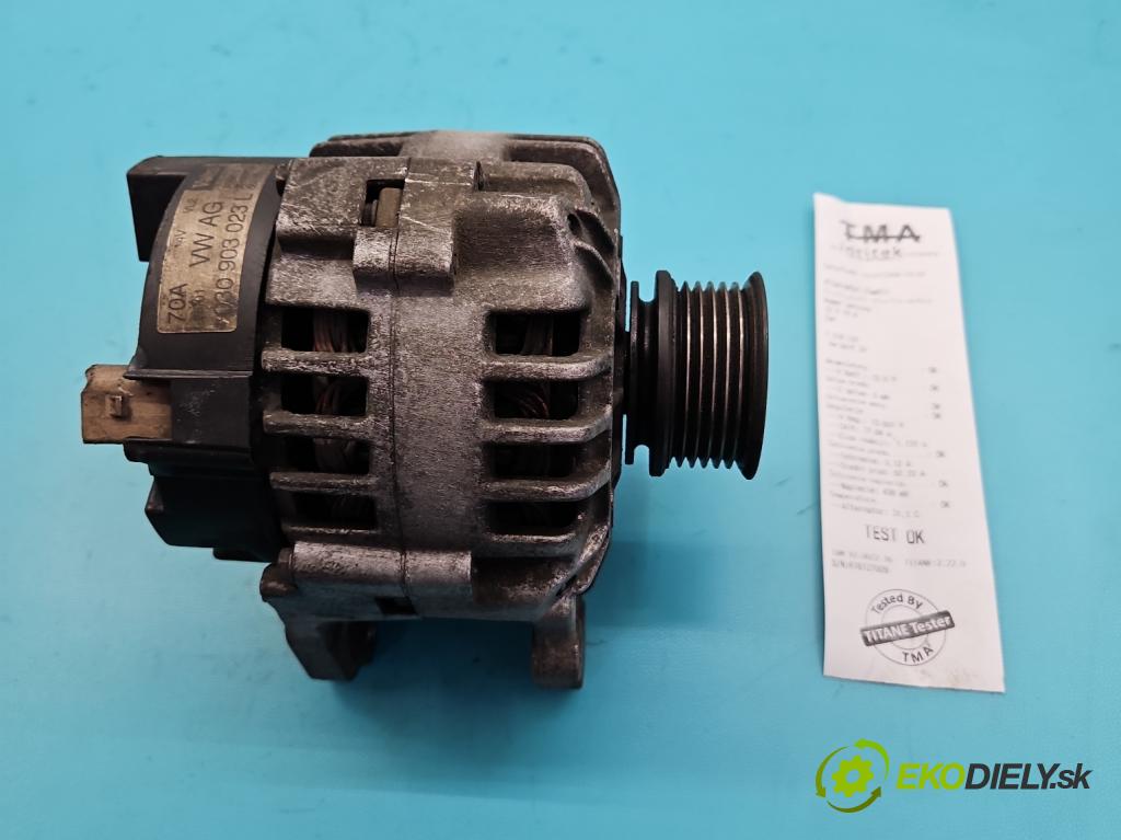 Vw Golf IV 1997-2003 1.6 16v 105 HP manual 77 kW 1598 cm3 5- Alternator 030903023L (Alternátor)