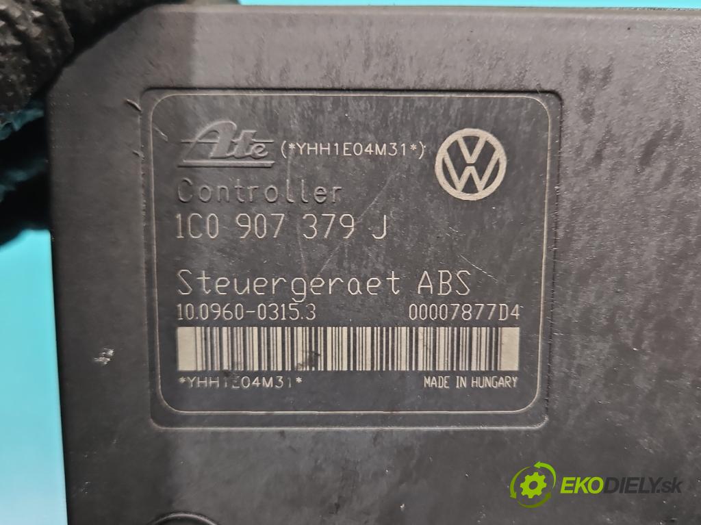 Vw Golf IV 1997-2003 1.6 16v 105 HP manual 77 kW 1598 cm3 5- čerpadlo abs 1C0907379J (Pumpa ABS)