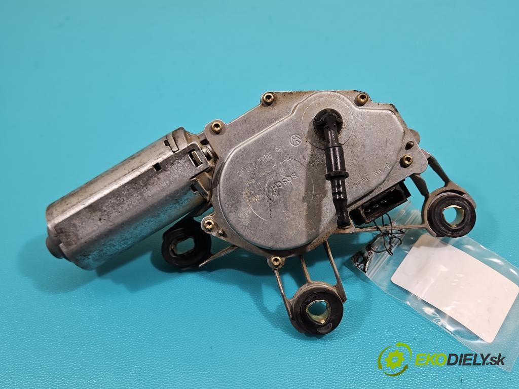 Vw Golf IV 1997-2003 1.6 16v 105 HP manual 77 kW 1598 cm3 5- motor stieračov zadné 1J6955711C