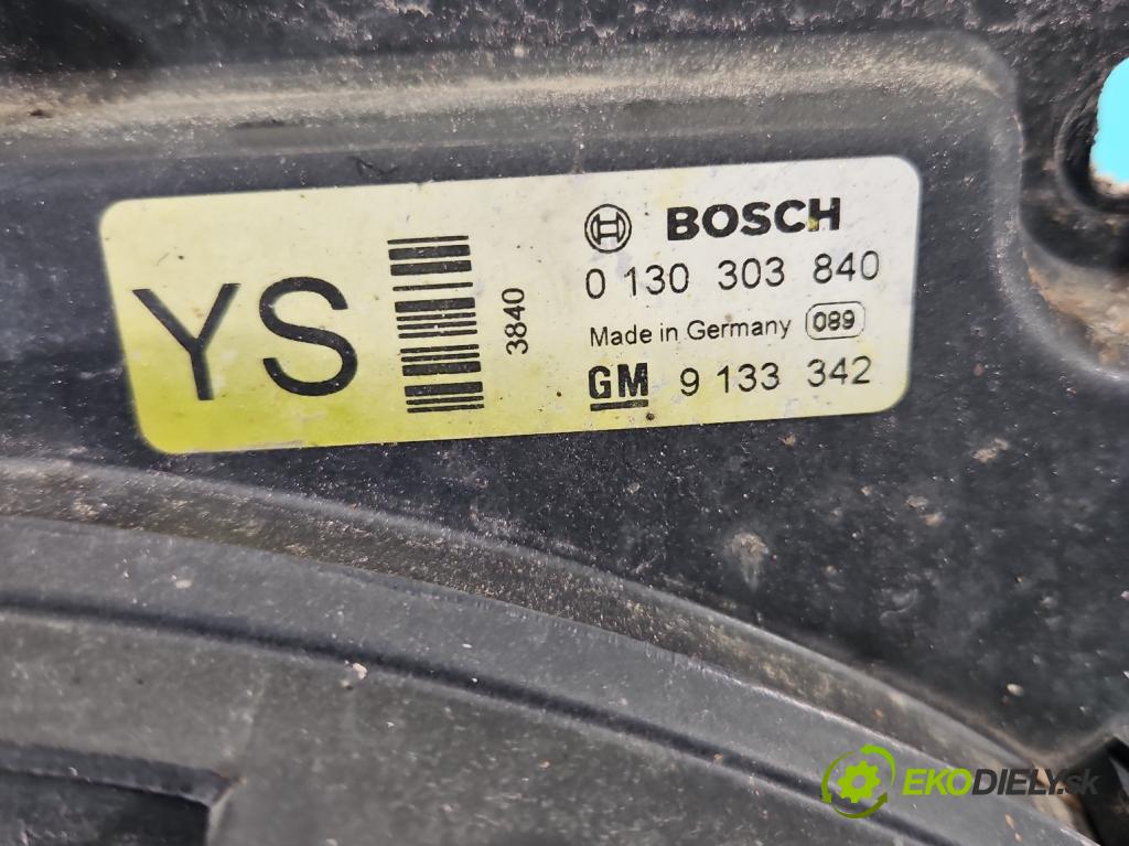 Opel Zafira A 1999-2005 2.0 dti 101 HP manual 74 kW 1995 cm3 5- Ventilátor klimatizácie 0130303840
