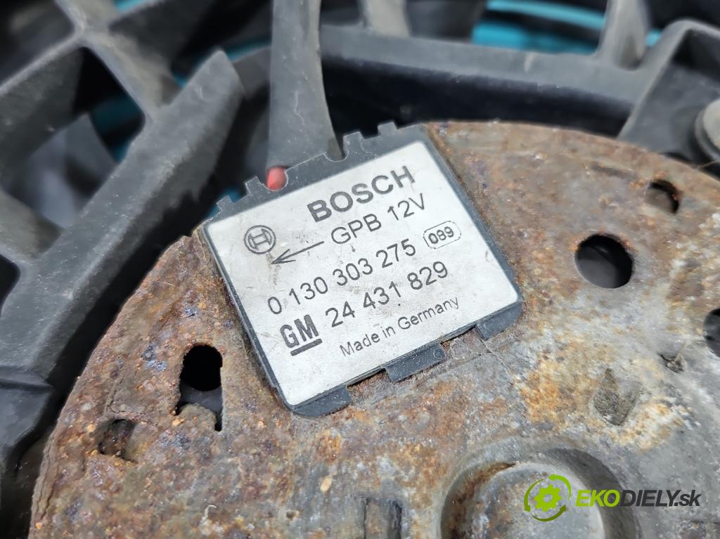 Opel Zafira A 1999-2005 2.0 dti 101 HP manual 74 kW 1995 cm3 5- Ventilátor klimatizácie 0130303840