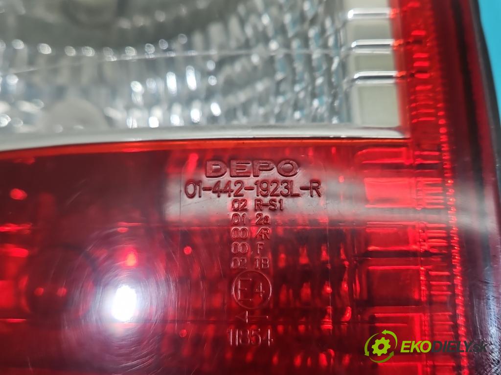 Opel Zafira A 1999-2005 2.0 dti 101 hp manual 74 kW 1995 cm3 5- světlo zadní levé  (Klika dveří ostatní)