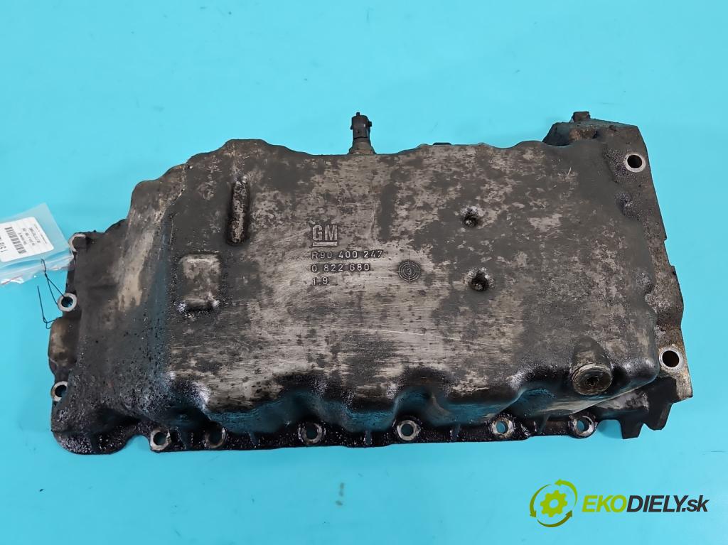 Opel Zafira A 1999-2005 2.0 dti 101 HP manual 74 kW 1995 cm3 5- vaňa olejová R90400247 (Olejová vaňa)