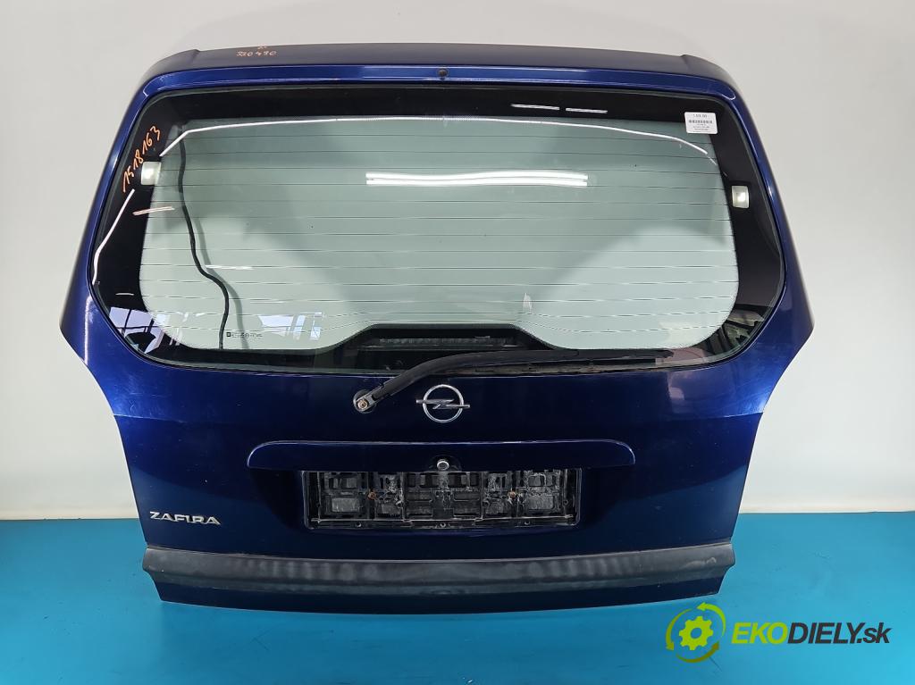 Opel Zafira A 1999-2005 2.0 dti 101 hp manual 74 kW 1995 cm3 5- zadní kufrové dveře  (Zadní kapota (kufr))