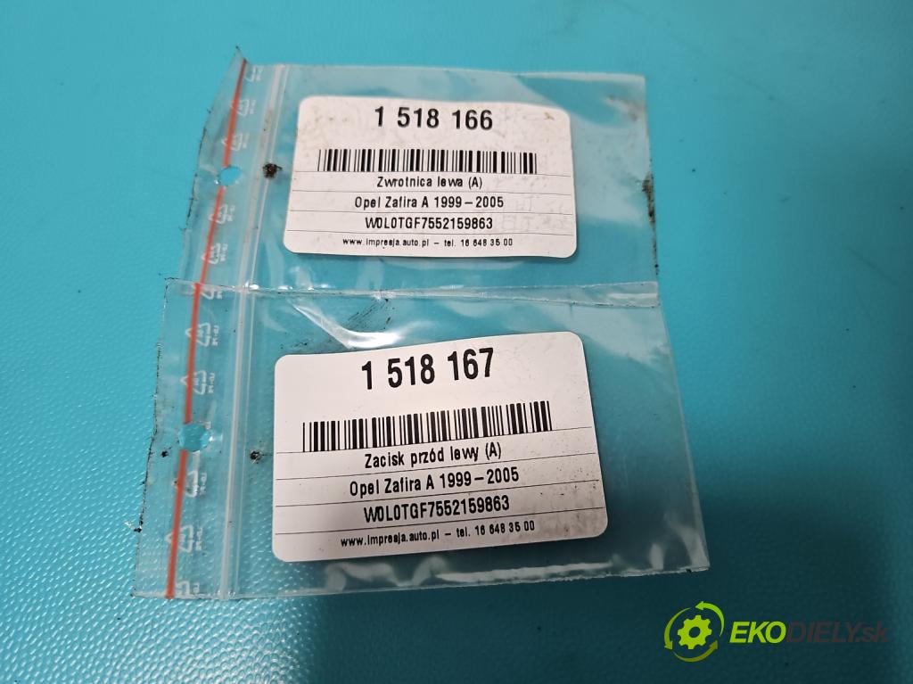 Opel Zafira A 1999-2005 2.0 dti 101 hp manual 74 kW 1995 cm3 5- náboj levé  (Náboj kola)