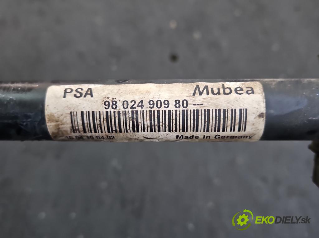 Citroen C4 Grand Picasso II 2013-2022 2.0 HDI 163 hp automatic 120 kW 1997 cm3 5- tyč stabilizátoru 9802490980 (Přední stabilizátor)