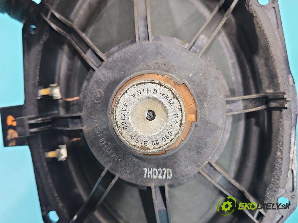 Mazda 6 II GH 2007-2012 2.0 citd 140 HP manual 103 kW 1998 cm3 5- Reproduktor 437362