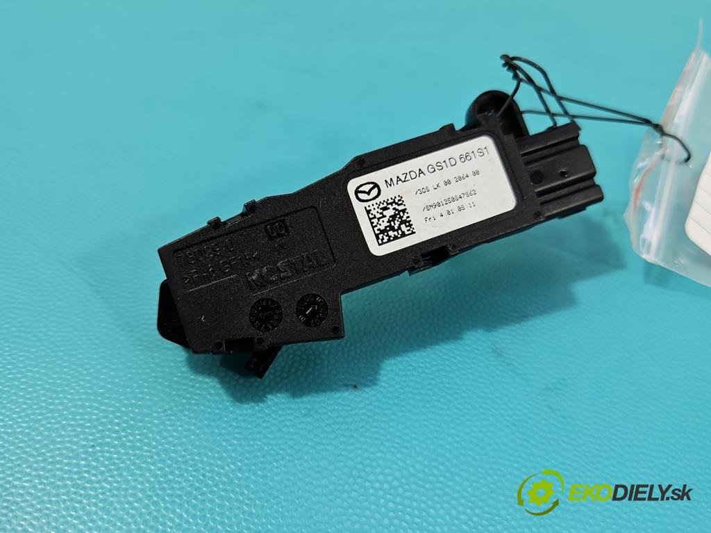 Mazda 6 II GH 2007-2012 2.0 citd 140 HP manual 103 kW 1998 cm3 5- snímač uhla otočenie: GS1D661S1
