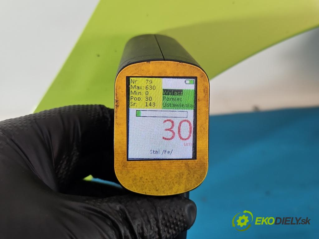 Nissan Micra K13 2010-2017 1.2 16v 80 HP manual 59 kW 1198 cm3 5- blatník predné pravý  (Kľučka dverí ostatné)