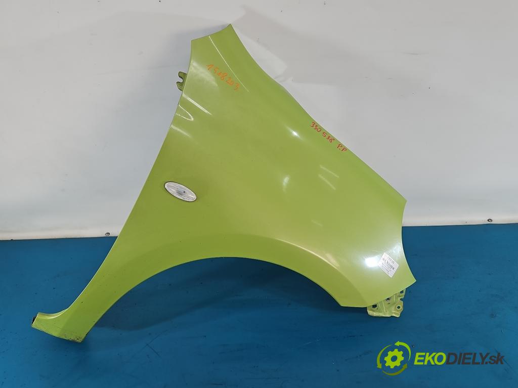 Nissan Micra K13 2010-2017 1.2 16v 80 HP manual 59 kW 1198 cm3 5- blatník predné pravý  (Kľučka dverí ostatné)