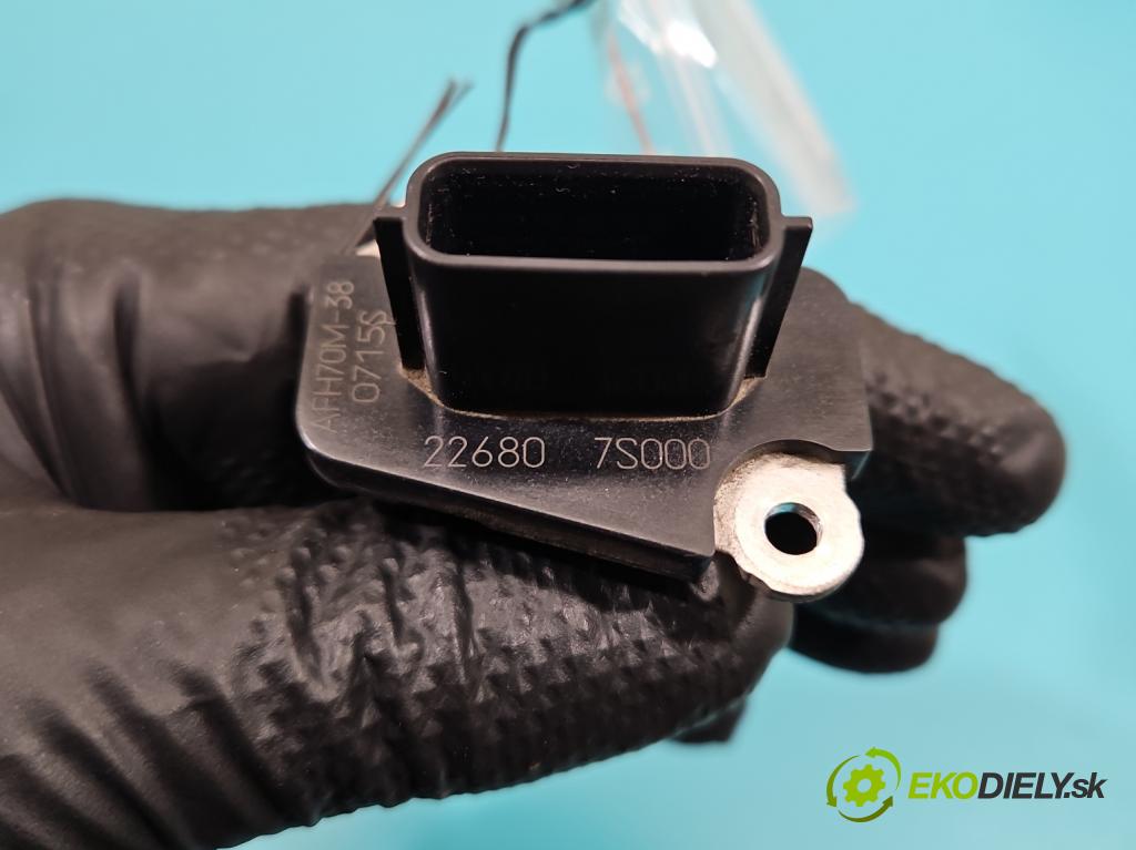 Nissan Micra K13 2010-2017 1.2 16v 80 HP manual 59 kW 1198 cm3 5- průtokoměr: AFH70M-38 (Váha vzduchu)