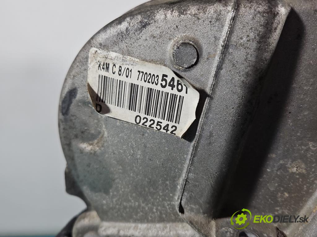 Renault Clio III 2005-2012 1.6 16V 111KM automatic 82 kW 1598 cm3 5- motor benzín: K4MC801