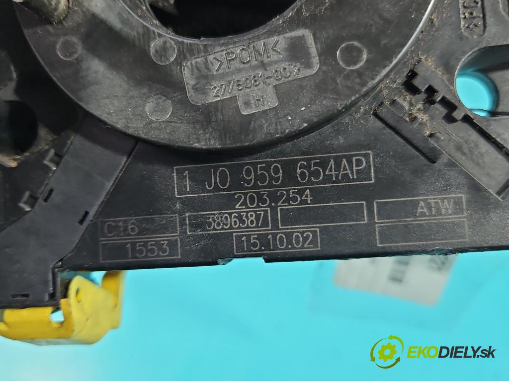 Vw Passat B5 1995-2005 1.9 TDI 131 hp manual 96 kW 1896 cm3 5- Páska: airbag 1J0959654AP (Airbag)