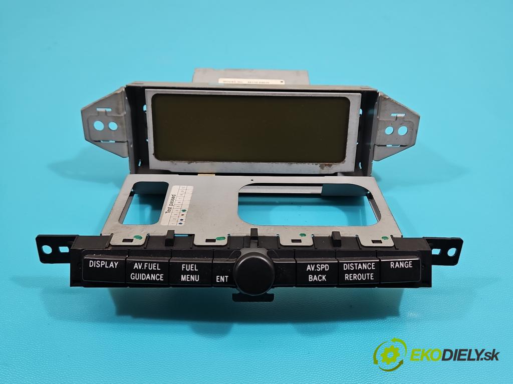 Toyota Avensis II T25 2003-2008 2.0 d4d 116 HP manual 85 kW 1995 cm3 5- Zobrazit: 86110-05020 (Prístrojová doska)