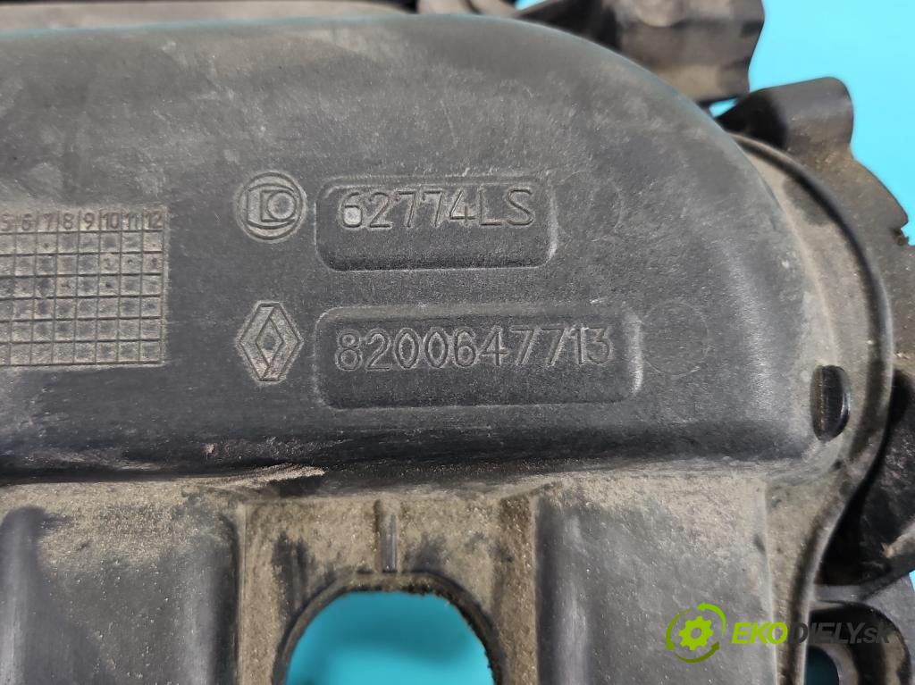 Renault Clio III 2005-2012 1.6 16V 111KM automatic 82 kW 1598 cm3 5- zvod nasávací 8200647713 (Sacie potrubie)