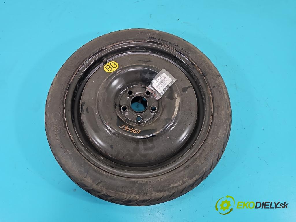 Toyota Avensis II T25 2003-2008 2.0 d4d 116 HP manual 85 kW 1995 cm3 5- koleso rezervne 17