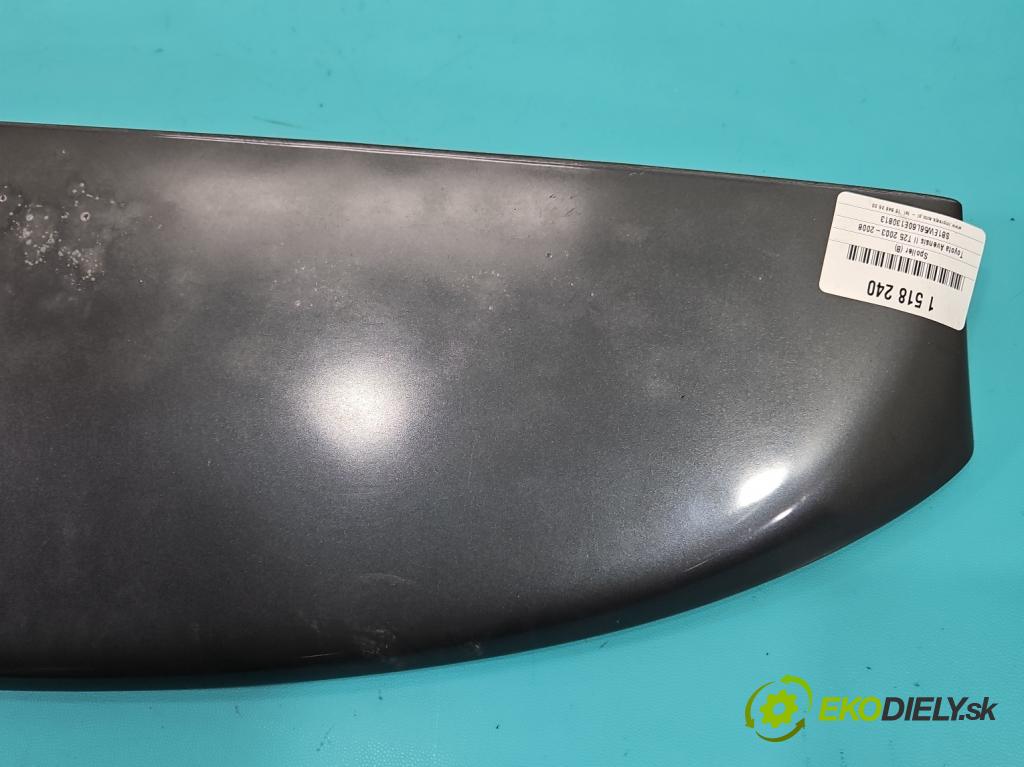 Toyota Avensis II T25 2003-2008 2.0 d4d 116 hp manual 85 kW 1995 cm3 5- spoiler 76085-05050 (Spoiler)