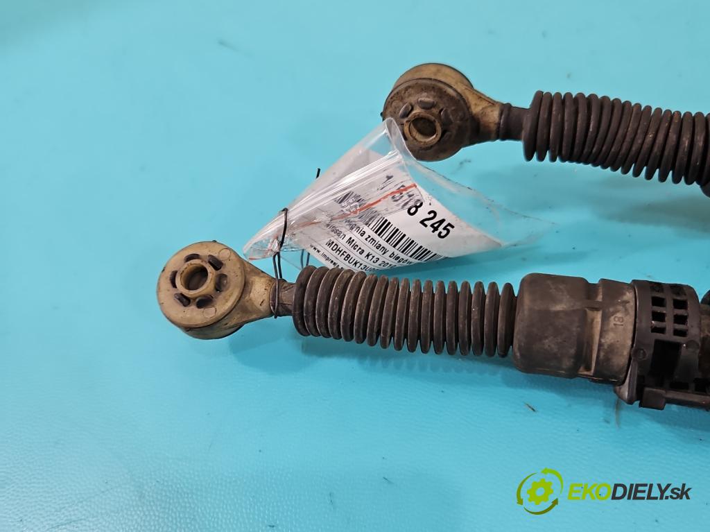 Nissan Micra K13 2010-2017 1.2 16v 80 HP manual 59 kW 1198 cm3 5- Páka: Změny: stupeň,rýchlosť 34101-1HC0A (Rýchlostná páka (kulisa))