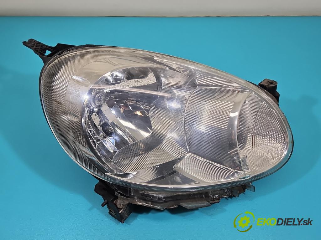 Nissan Micra K13 2010-2017 1.2 16v 80 HP manual 59 kW 1198 cm3 5- Reflektor: pravý 26010-1HB0A (Svetlo predné pravé)