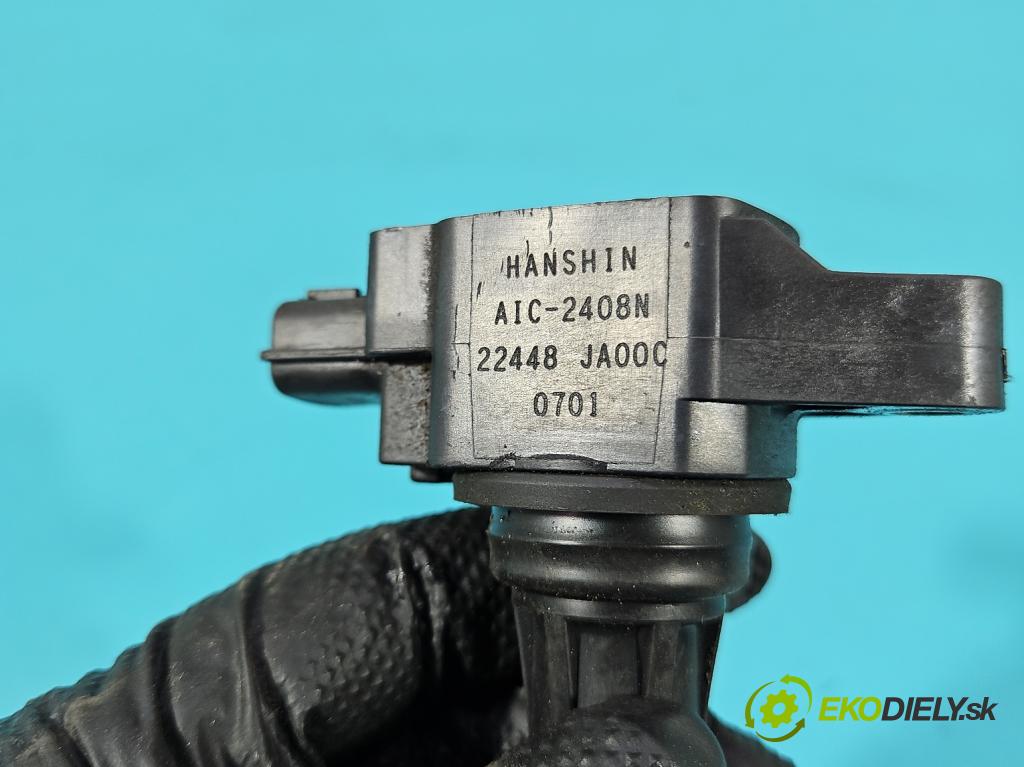 Nissan Micra K13 2010-2017 1.2 16v 80 HP manual 59 kW 1198 cm3 5- cievka zapaľovacia 22448-JA00C (Zapaľovacia cievka)