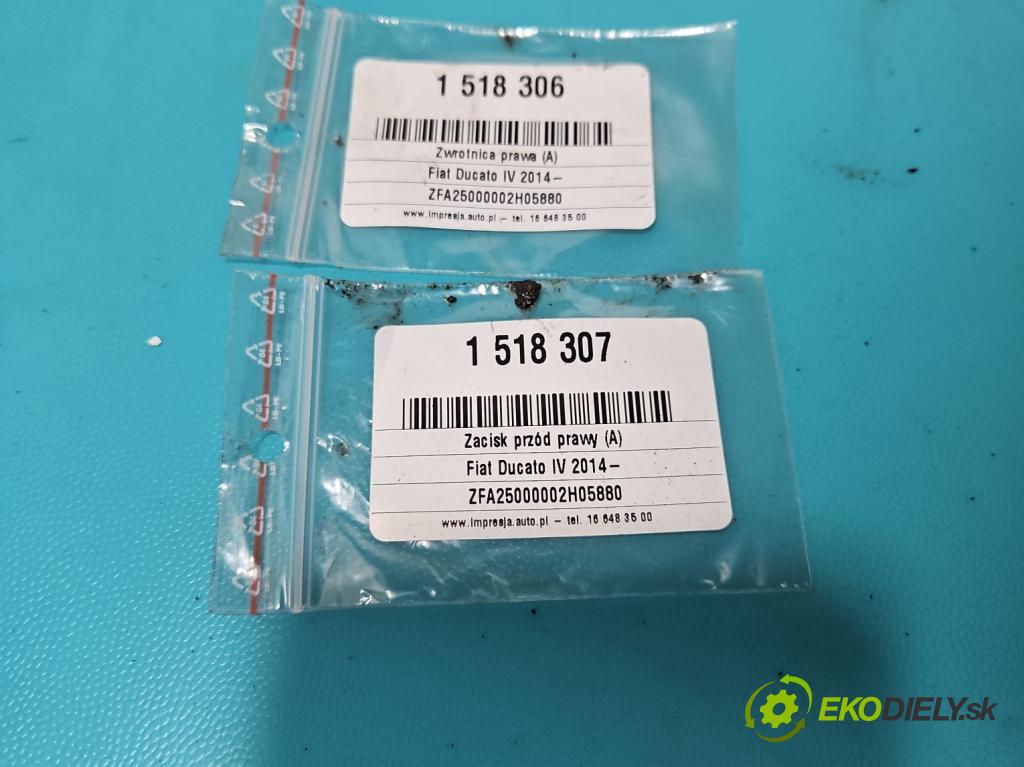 Fiat Ducato IV 2014- 2.3 jtd 150 HP manual 110 kW 2287 cm3 2- náboj pravé  (Náboj kolesa)