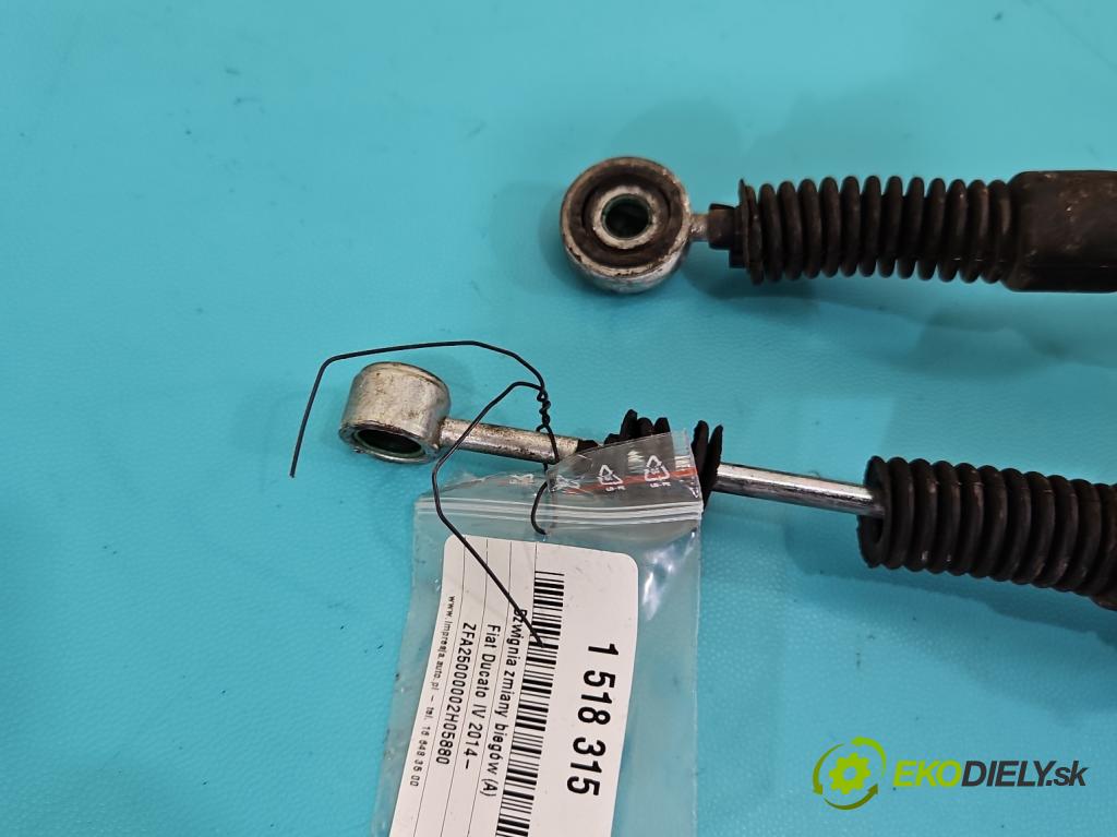 Fiat Ducato IV 2014- 2.3 jtd 150 HP manual 110 kW 2287 cm3 2- Páka: Změny: stupeň,rýchlosť 00502949360 (Rýchlostná páka (kulisa))