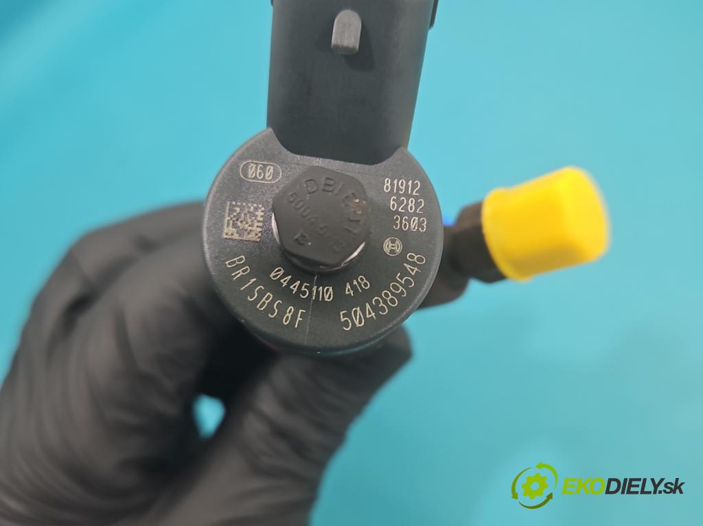 Fiat Ducato IV 2014- 2.3 jtd 150 HP manual 110 kW 2287 cm3 2- vstrek 0445110418 (Vstrekovač paliva)