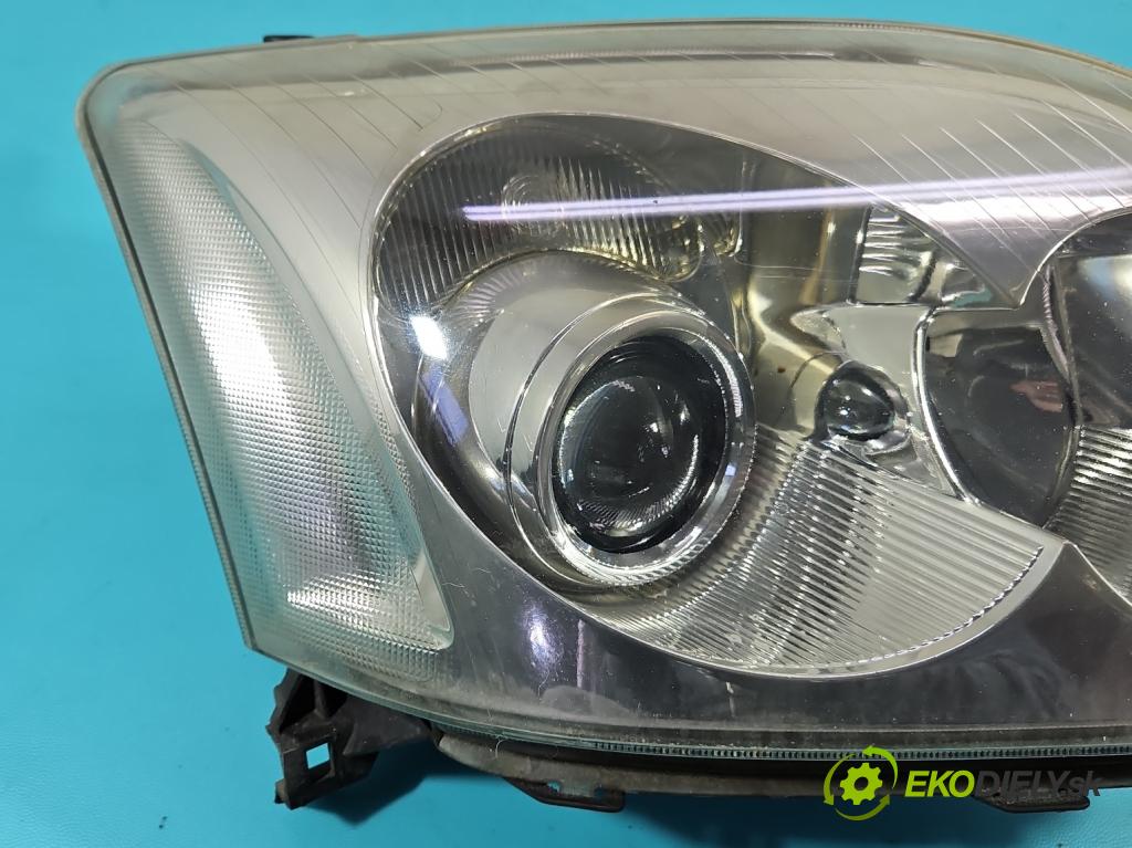 Toyota Avensis II T25 2003-2008 2.0 d4d 116 HP manual 85 kW 1995 cm3 5- Reflektor: pravý  (Svetlo predné pravé)