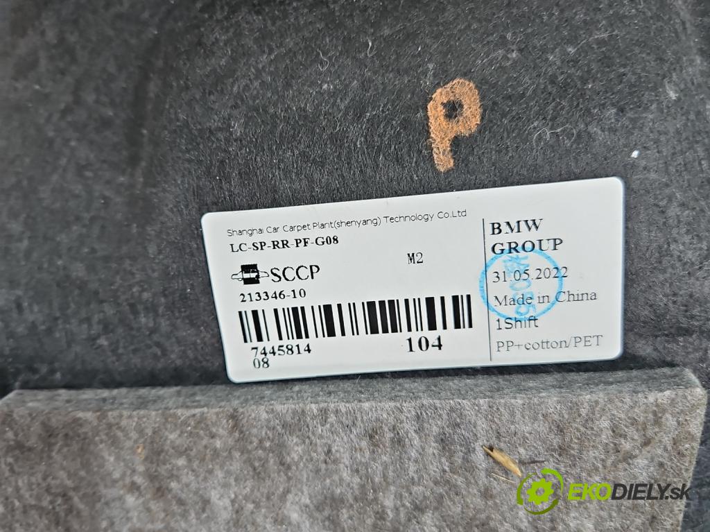 Bmw iX3 G08 0.0 elektrický: 286 HP automatic 210 kW  5- kastlík 7445814