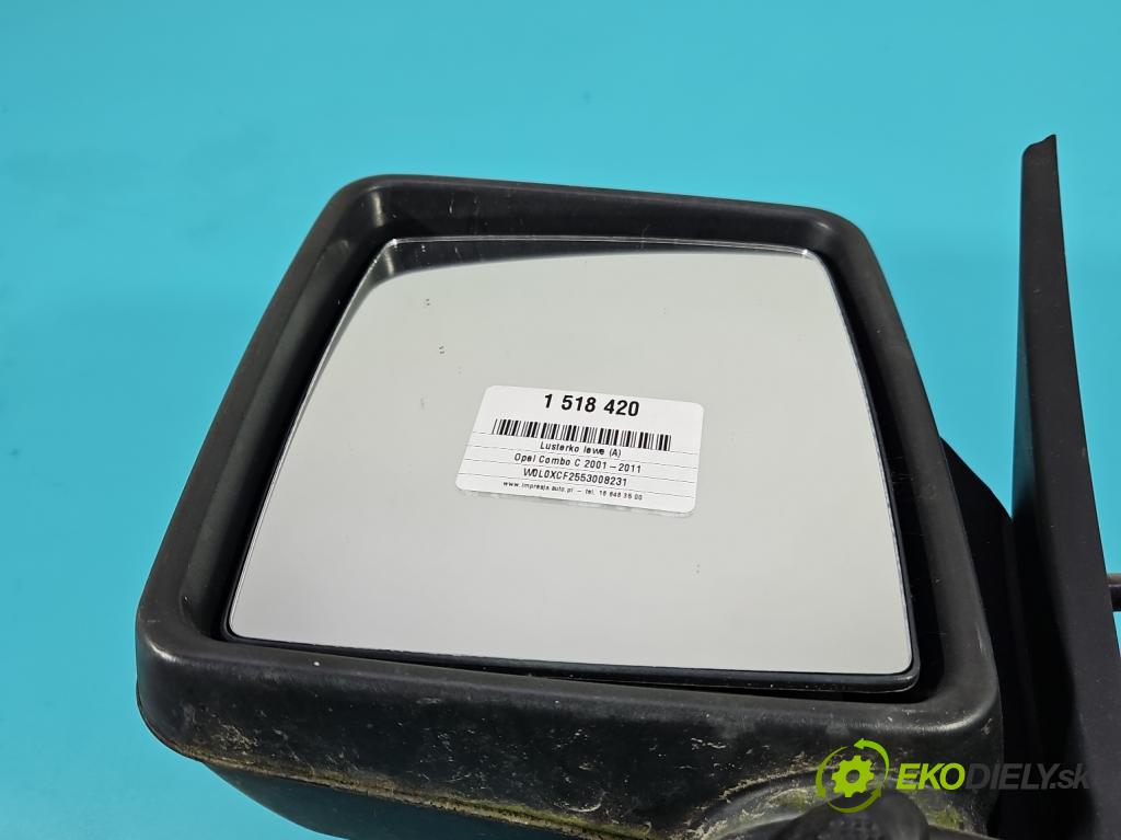 Opel Combo C 2001-2011 1.7 cdti 101 hp manual 74 kW 1686 cm3 5- zpětné zrcátko levé  (Klika dveří ostatní)