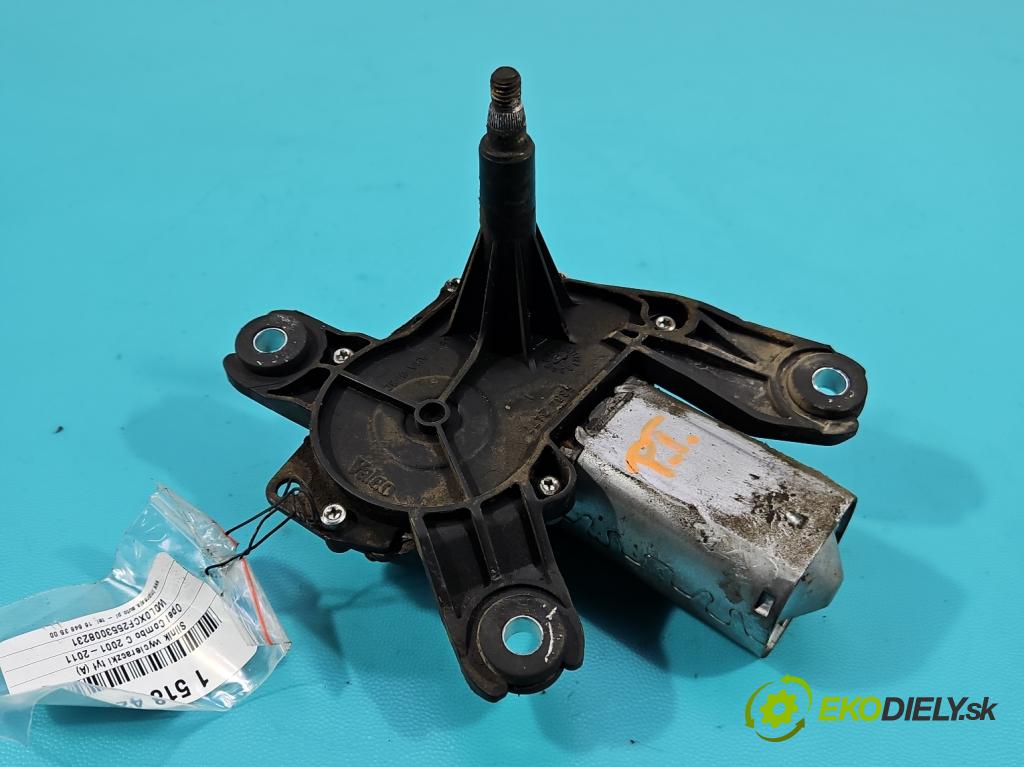 Opel Combo C 2001-2011 1.7 cdti 101 HP manual 74 kW 1686 cm3 5- motor stieračov zadné 53015012