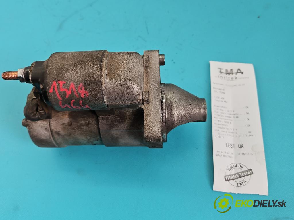 Ford Ka Mk2 2008-2016 1.2 8v 69KM manual 51 kW 1242 cm3 3- startér: 51832952 (Startér)