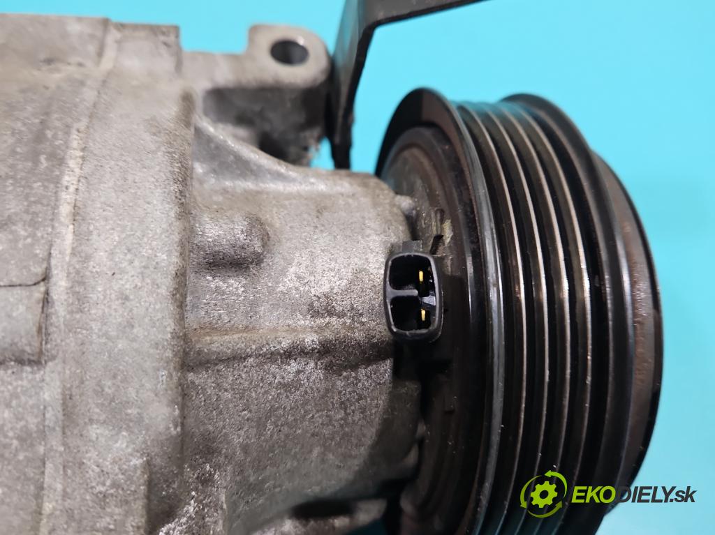 Ford Ka Mk2 2008-2016 1.2 8v 69KM manual 51 kW 1242 cm3 3- Kompresor: klimatizácie 51717318 (Kompresor klimatizácie)