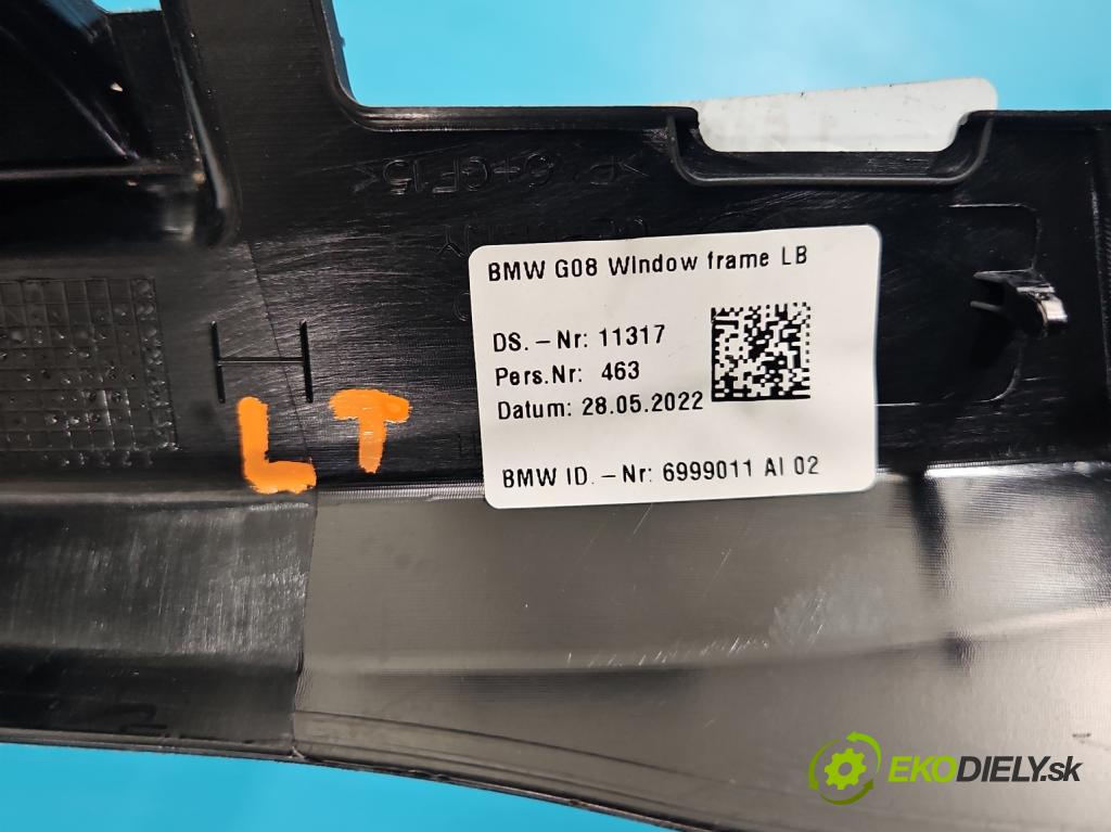 Bmw iX3 G08 0.0 elektrický: 286 HP automatic 210 kW  5- lišta dvere zadné ľavé