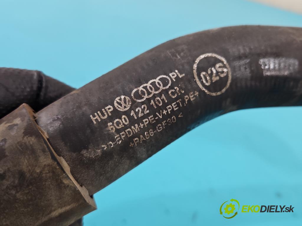 Seat Leon III 2012-2020 2.0 tdi 150 HP automatic 110 kW 1968 cm3 5- rúrka systému chladenia 5Q0121064BB