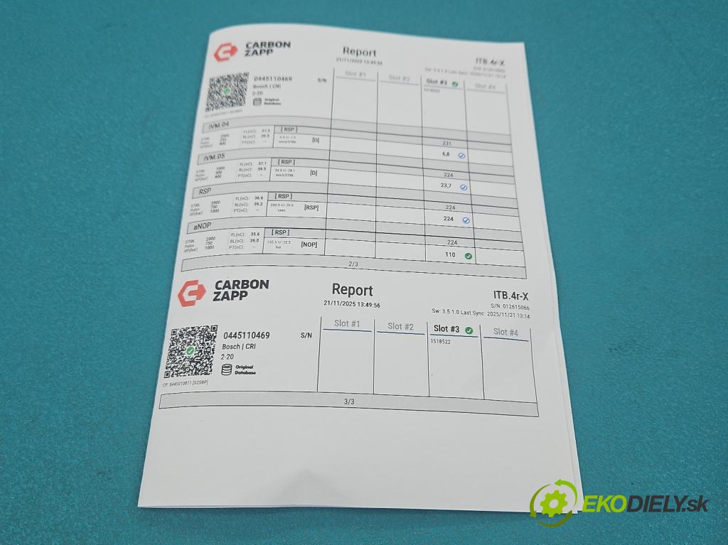 Seat Leon III 2012-2020 2.0 tdi 150 HP automatic 110 kW 1968 cm3 5- vstrek 0445110469 (Vstrekovač paliva)