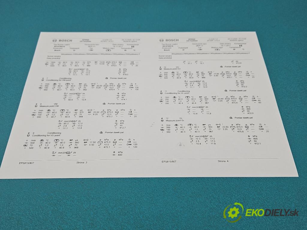 Vw Passat B5 1995-2005 1.9 TDI 131 hp manual 96 kW 1896 cm3 5- vstřikovací čerpadlo 0414720216 (Vstřikovač paliva)