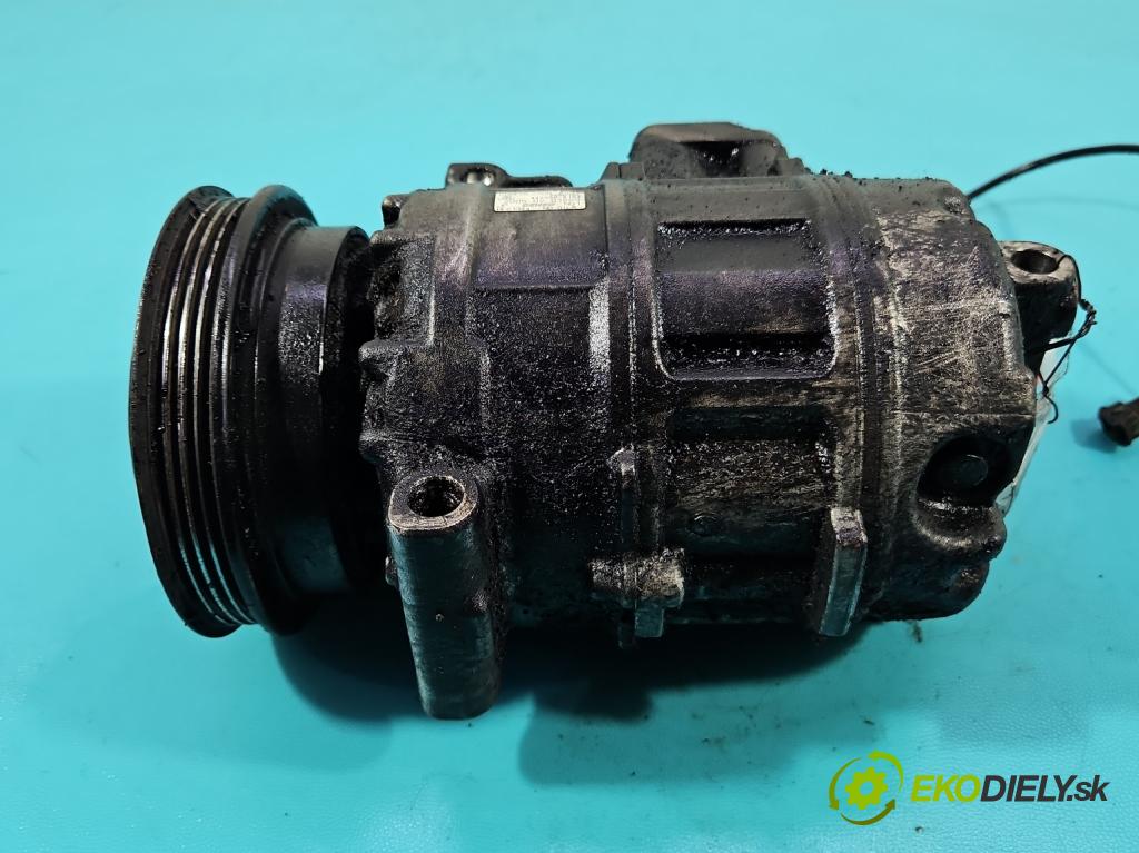 Vw Passat B5 1995-2005 1.9 TDI 131 HP manual 96 kW 1896 cm3 5- Kompresor: klimatizácie 447220-8184 (Kompresor klimatizácie)