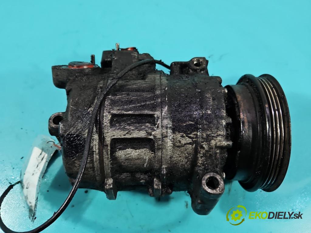 Vw Passat B5 1995-2005 1.9 TDI 131 HP manual 96 kW 1896 cm3 5- Kompresor: klimatizácie 447220-8184 (Kompresor klimatizácie)