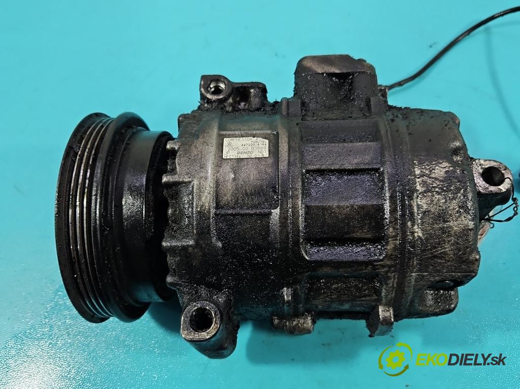 Vw Passat B5 1995-2005 1.9 TDI 131 HP manual 96 kW 1896 cm3 5- Kompresor: klimatizácie 447220-8184 (Kompresor klimatizácie)
